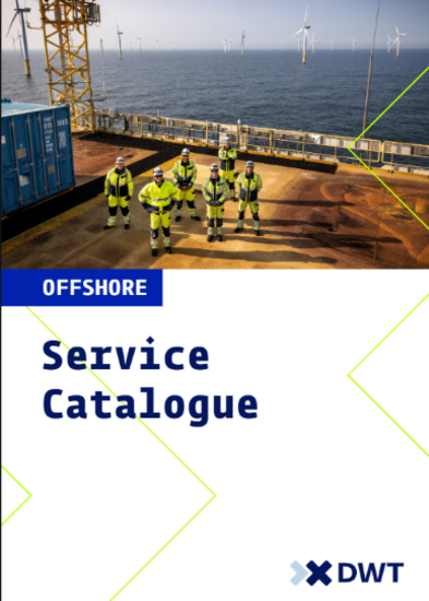 [Translate to UK | British English:] Cover of the Offshore Catalogue